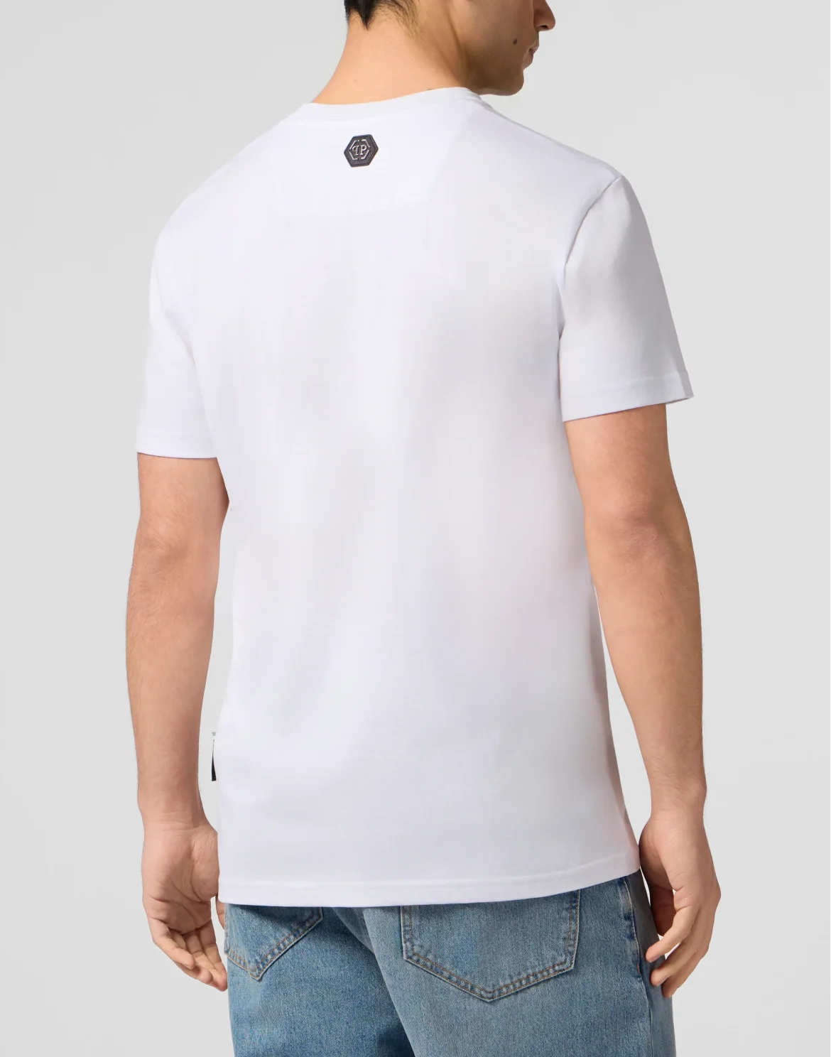Round Neck T-Shirt Teddy Bear, цвет: Белый