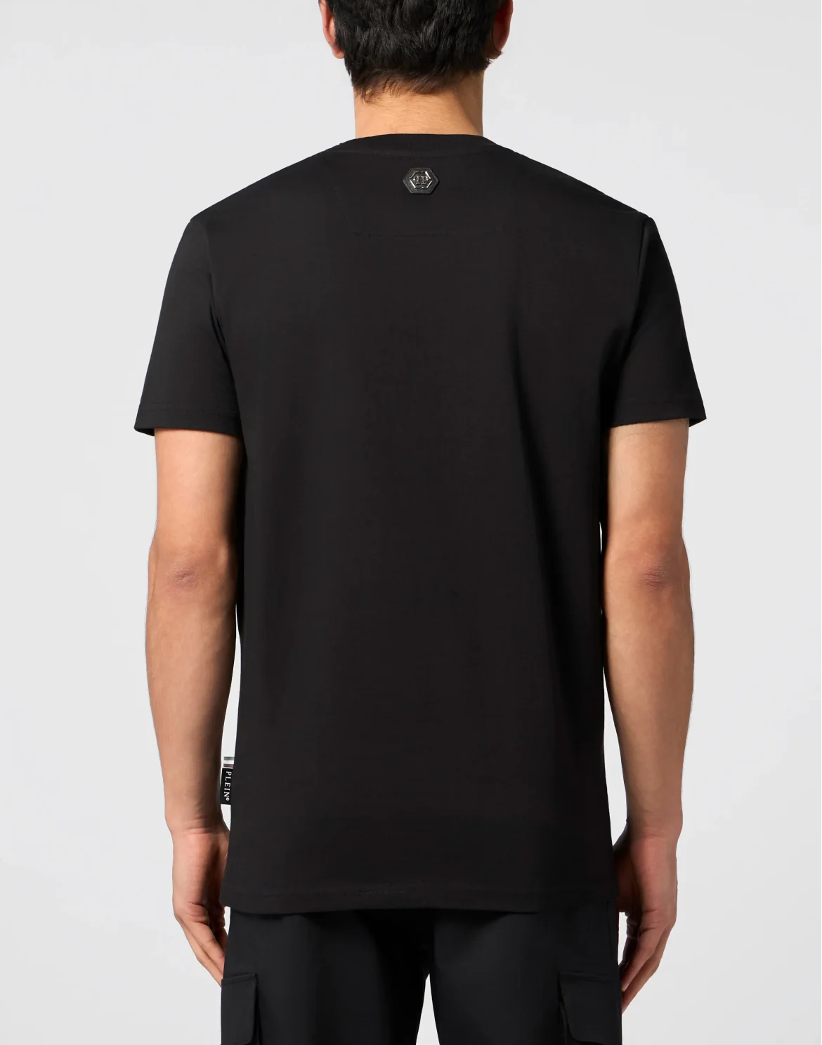 Round Neck T-Shirt Teddy Bear, цвет: Черный