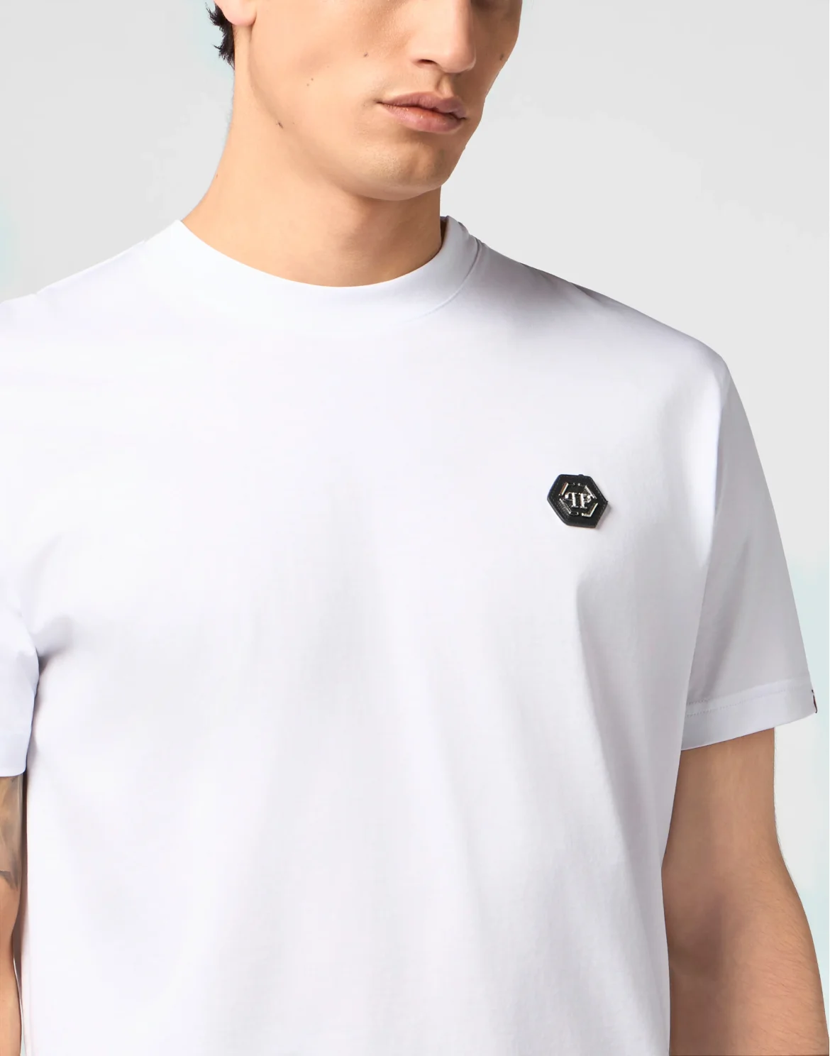 Round Neck T-Shirt Basic, цвет: Белый