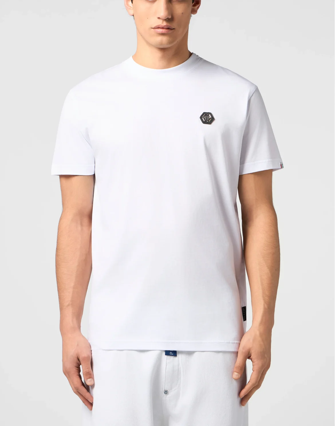 Round Neck T-Shirt Basic, цвет: Белый