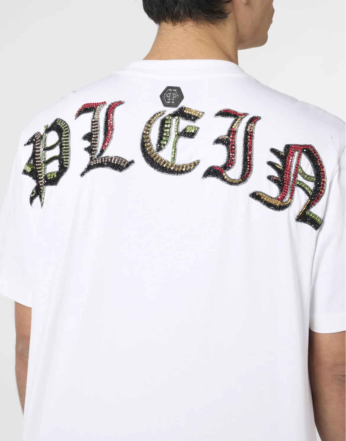 Round Neck T-Shirt King Of Snakes Stones, цвет: Белый