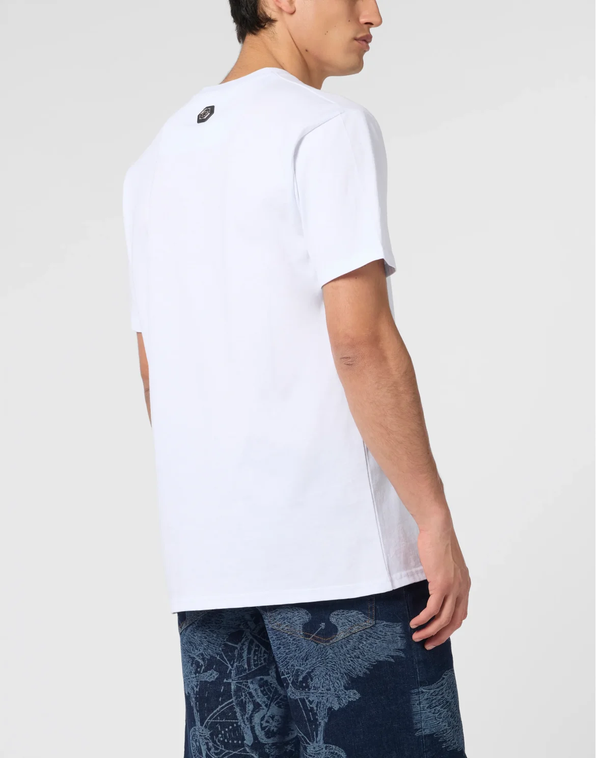 Round Neck T-Shirt Eagle Stones, цвет: Белый