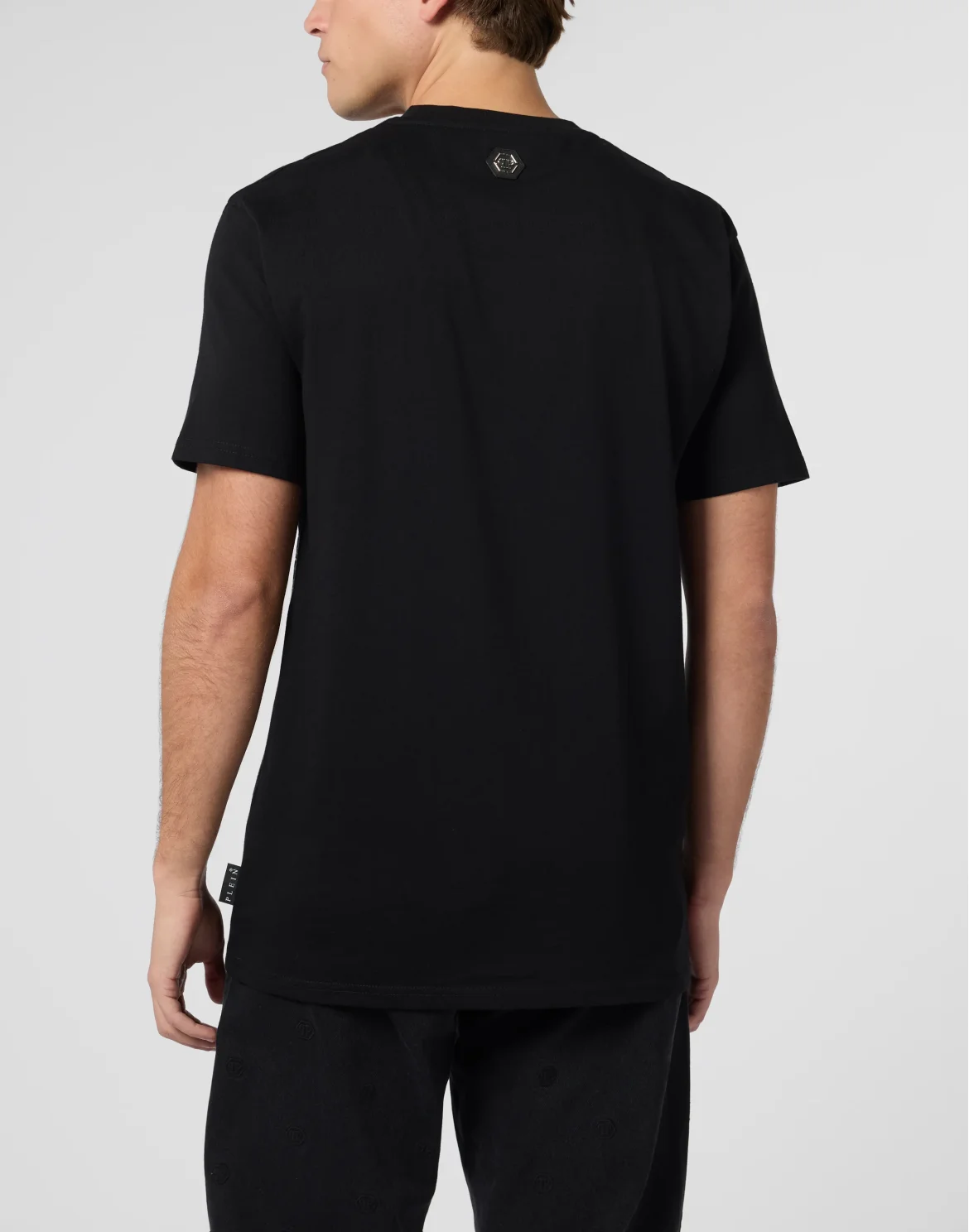 Round Neck T-Shirt Wind Rose Skull, цвет: Черный