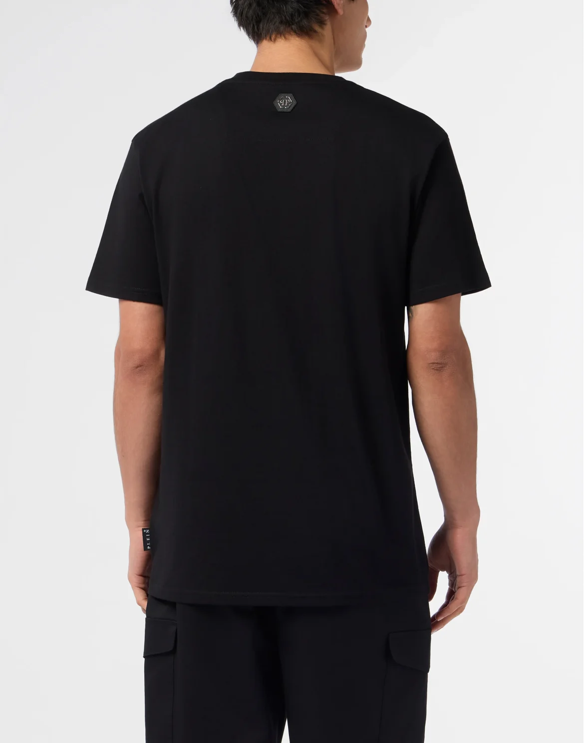 Round Neck T-Shirt Lava Skull, цвет: Черный