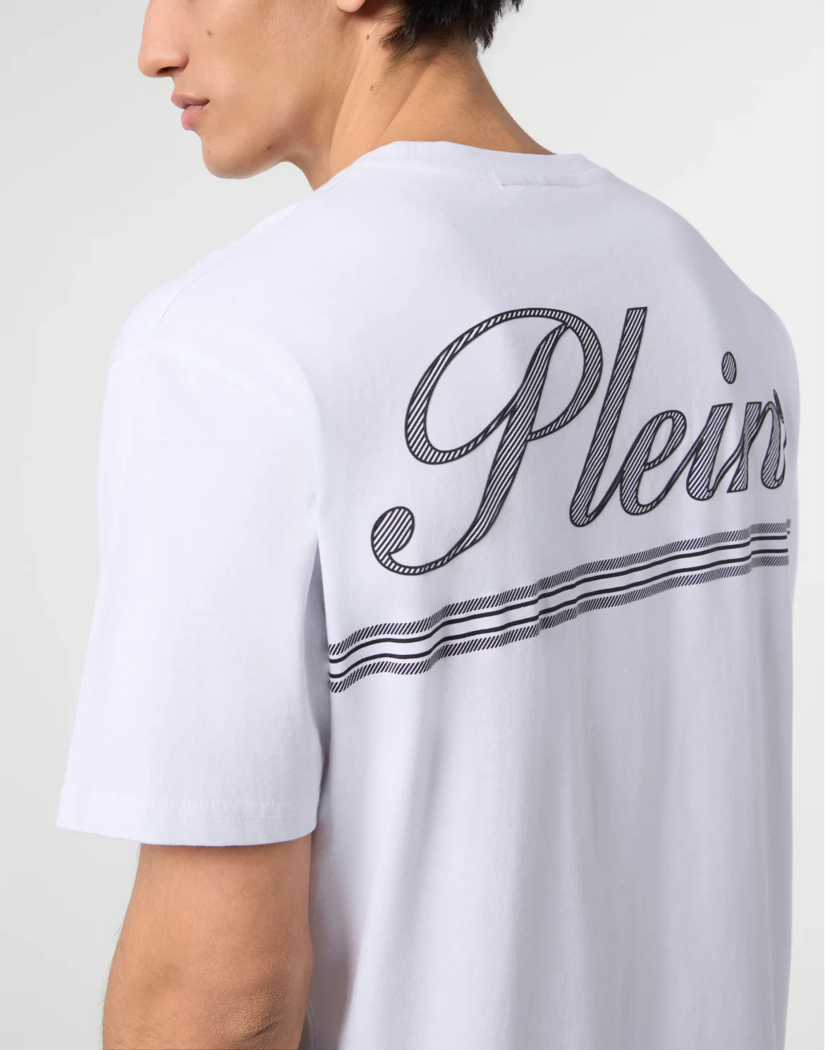 Round Neck T-Shirt Signature, цвет: Белый