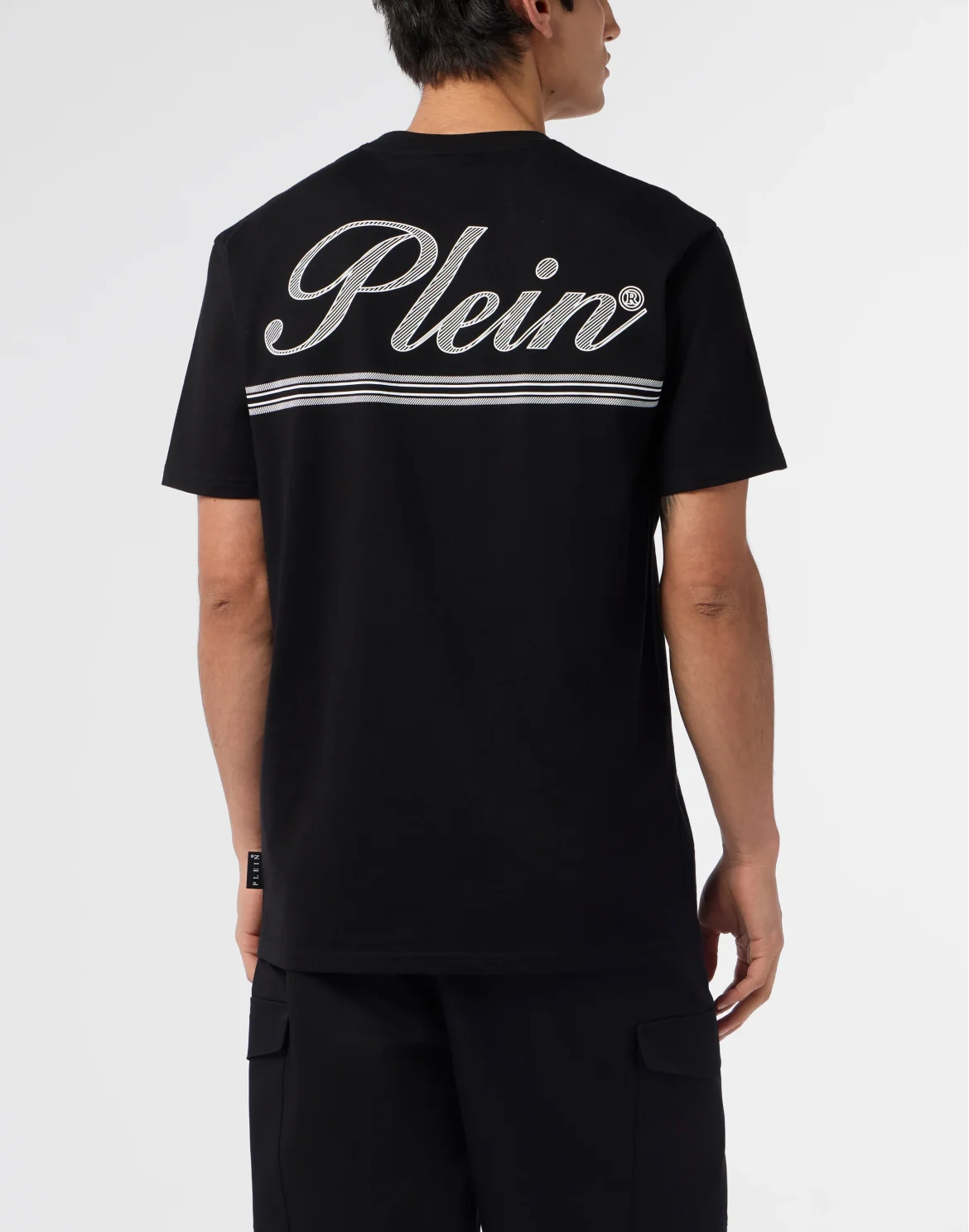 Round Neck T-Shirt Signature, цвет: Черный