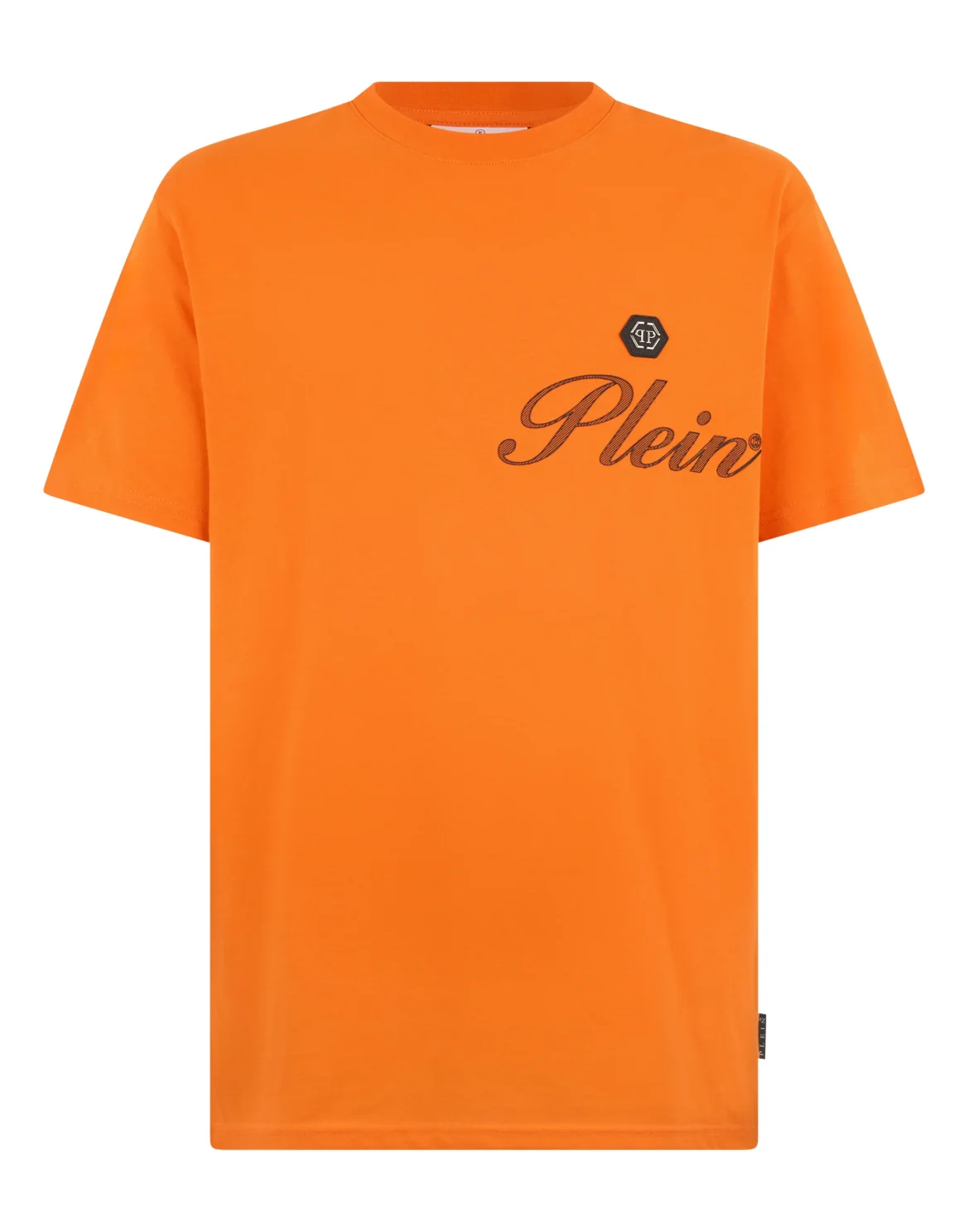 Round Neck T-Shirt Signature, цвет: Оранжевый