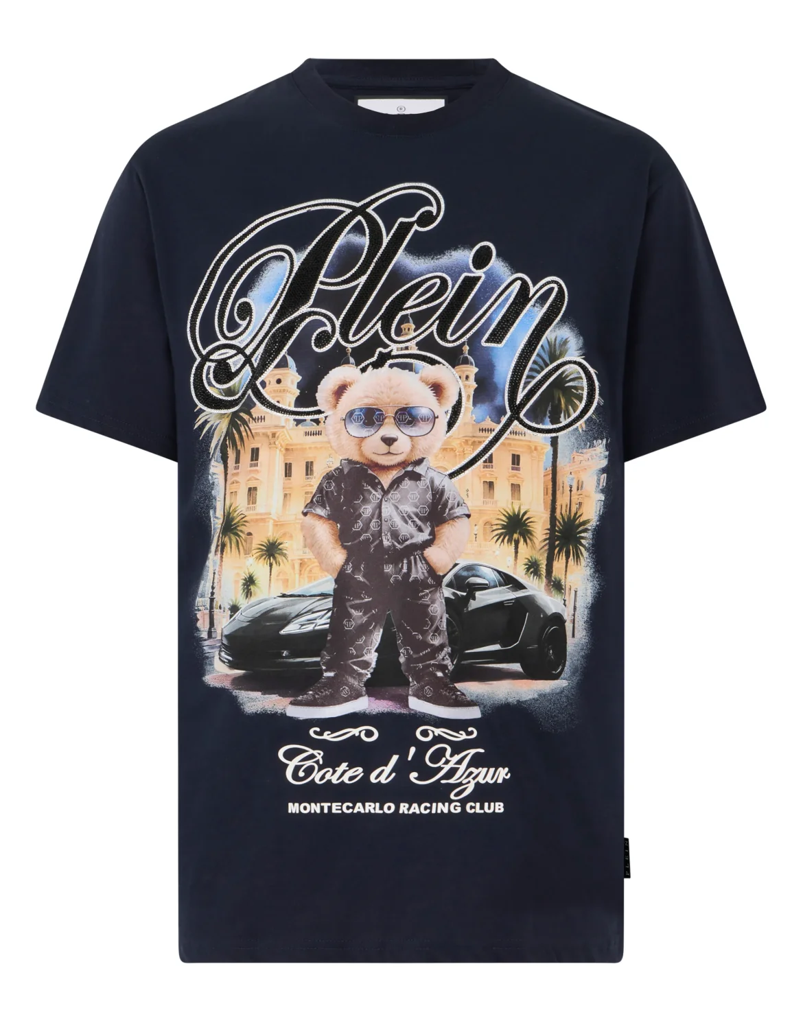 Round Neck T-Shirt Teddy Racing, цвет: Синий