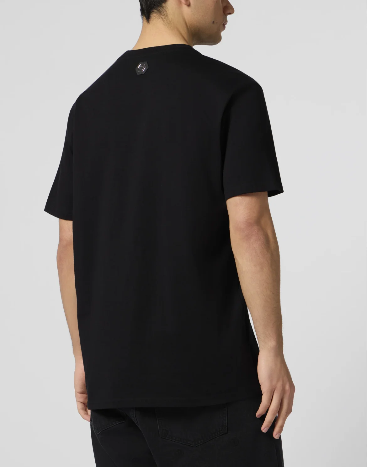 Round Neck T-Shirt Teddy Yachting, цвет: Черный