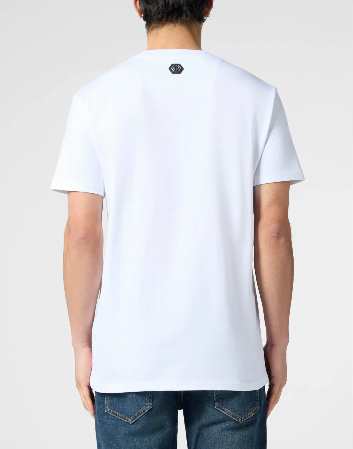 Round Neck T-Shirt Teddy Money, цвет: Белый