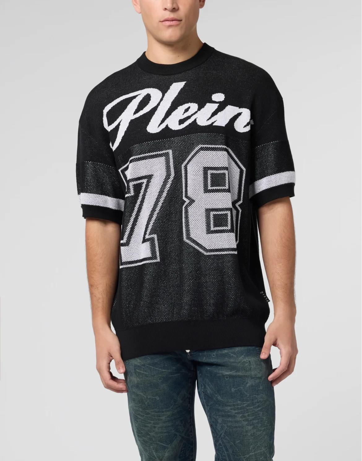 Round Neck T-Shirt, цвет: Черный