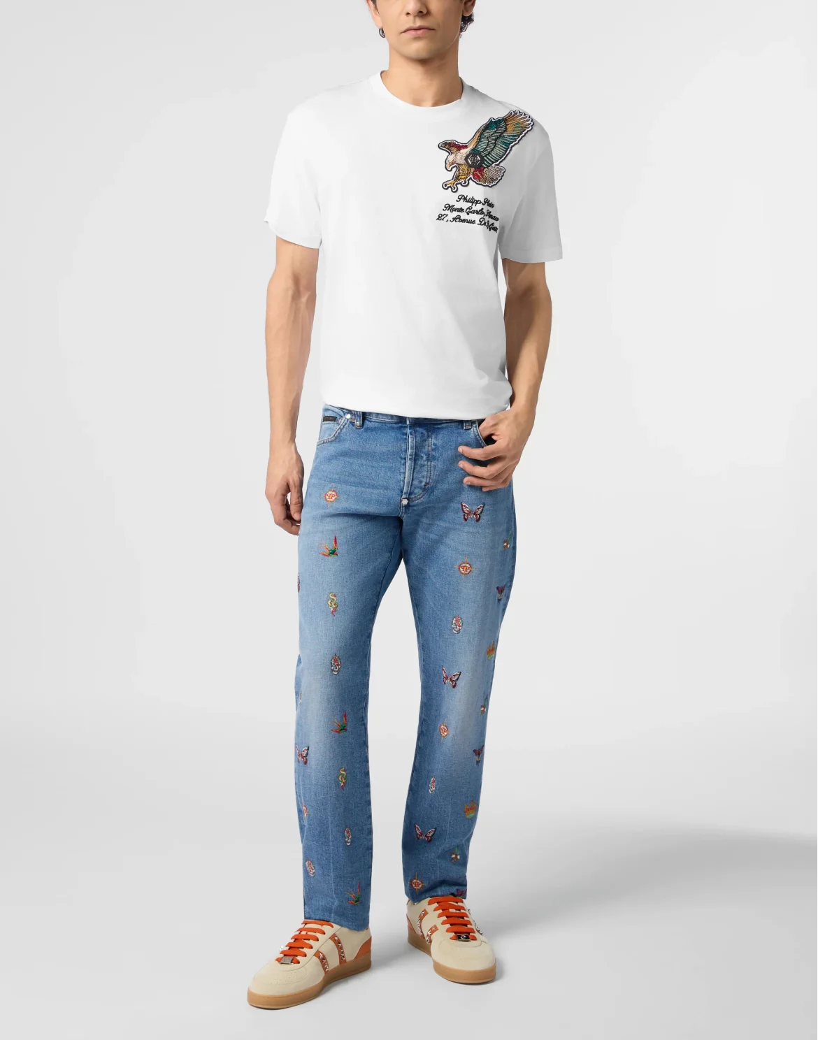 Round Neck T-Shirt Eagle Montecarlo, цвет: Белый