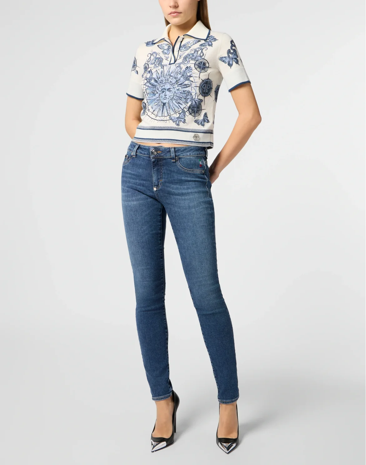 Super Stretch Jeggings Basic, цвет: Синий
