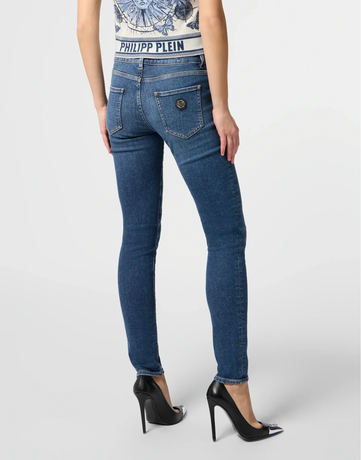 Super Stretch Jeggings Basic, цвет: Синий