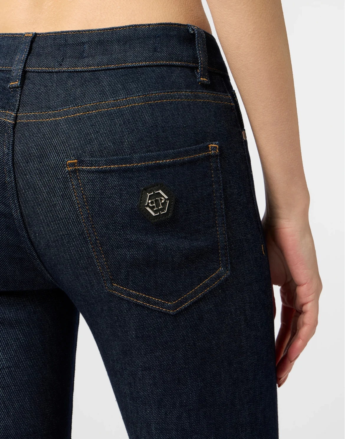 Super Stretch Jeggings Basic, цвет: Темно-синий деним