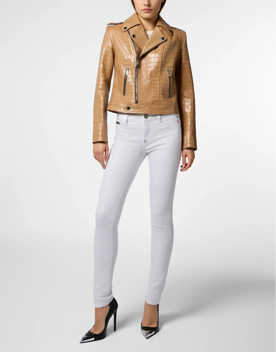 Jeggings Basic, цвет: Белый