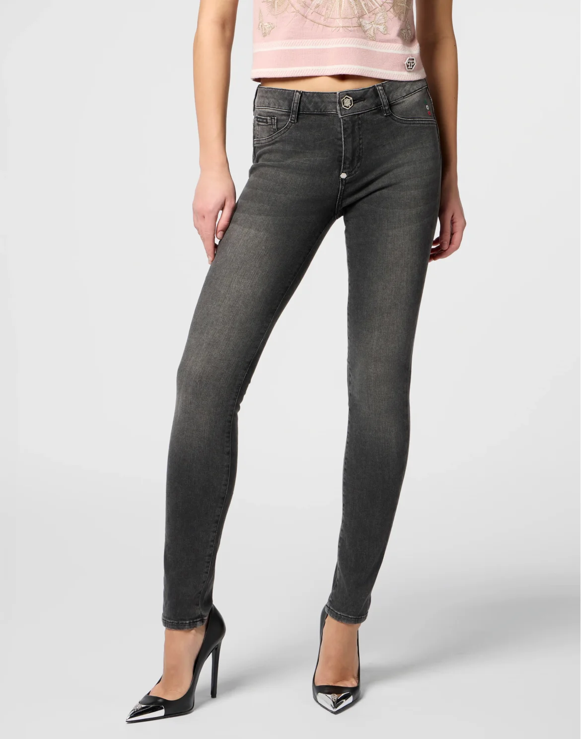 Jeggings Basic, цвет: Серый