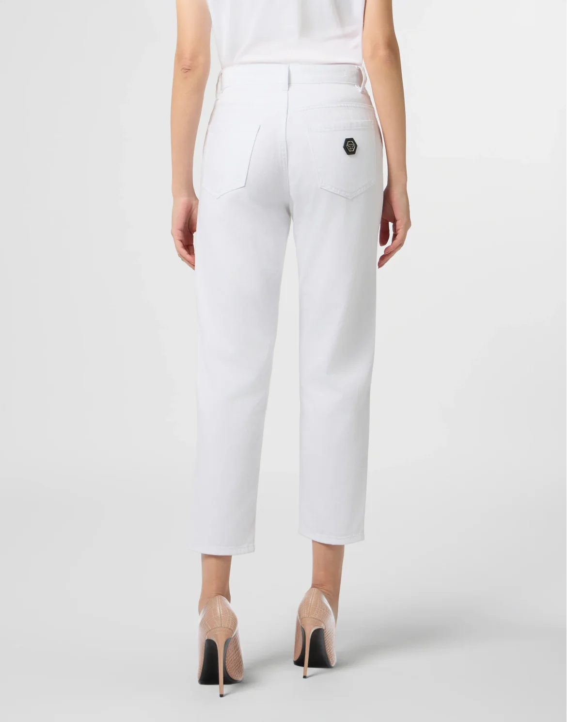 Mom Fit Jeans Basic, цвет: Белый