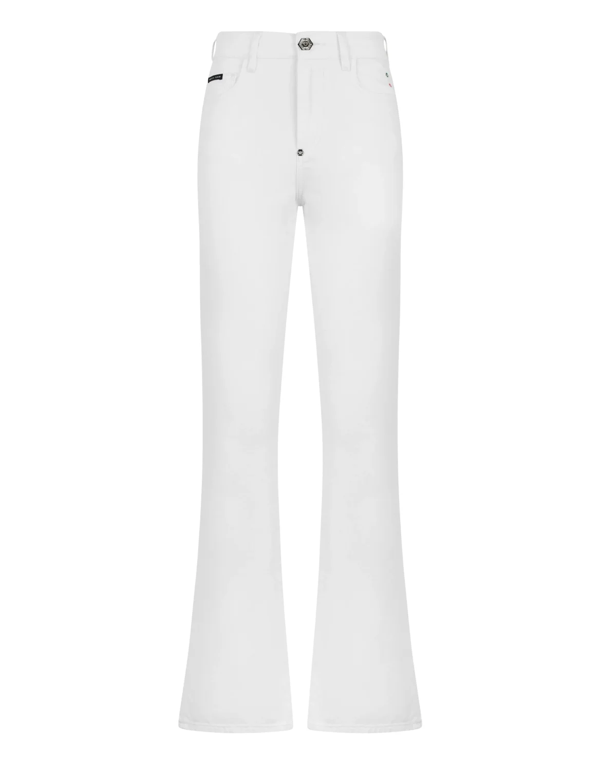 Flared Jeans Basic, цвет: Белый