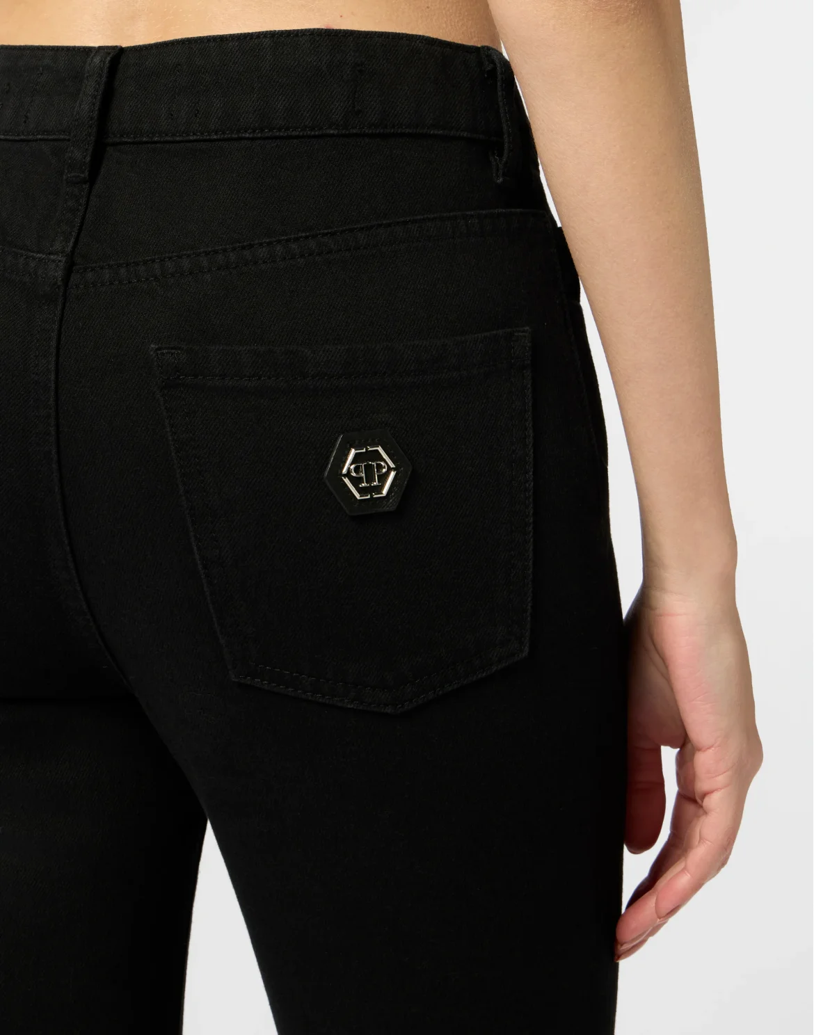 Flared Jeans Basic, цвет: Черный