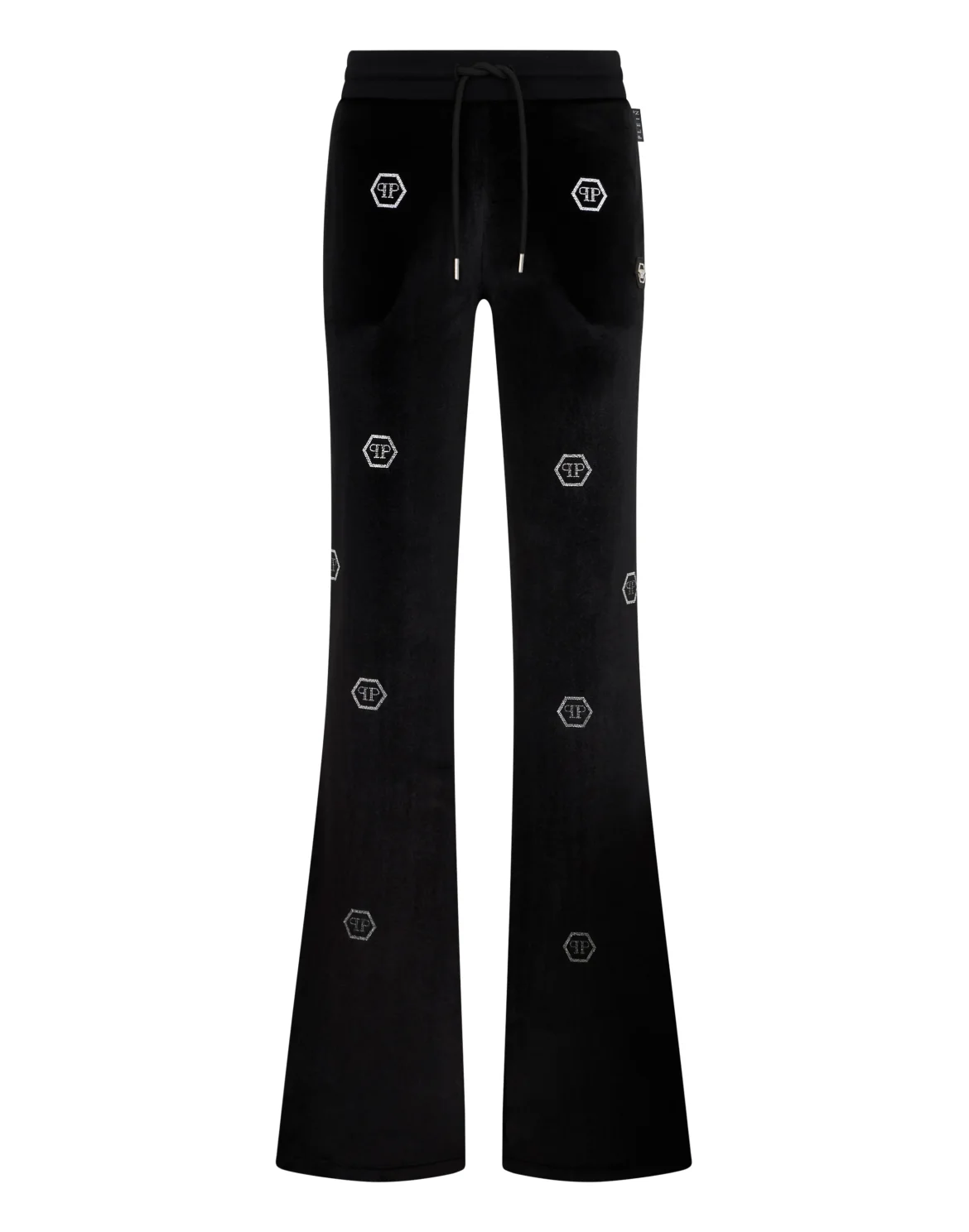 Chenille Jogging Pants Mini Monogram Strass Monogram Strass, цвет: Черный