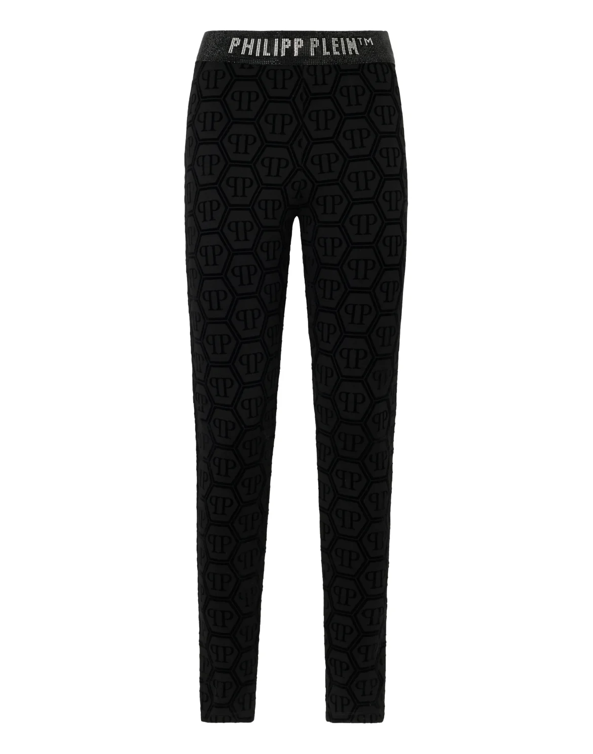 Leggings Flock Monogram Monogram, цвет: Черный