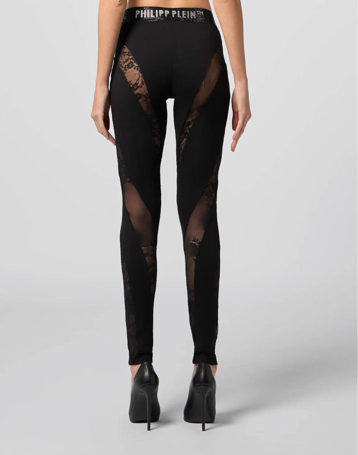 Multicutting Leggings Lace, цвет: Черный