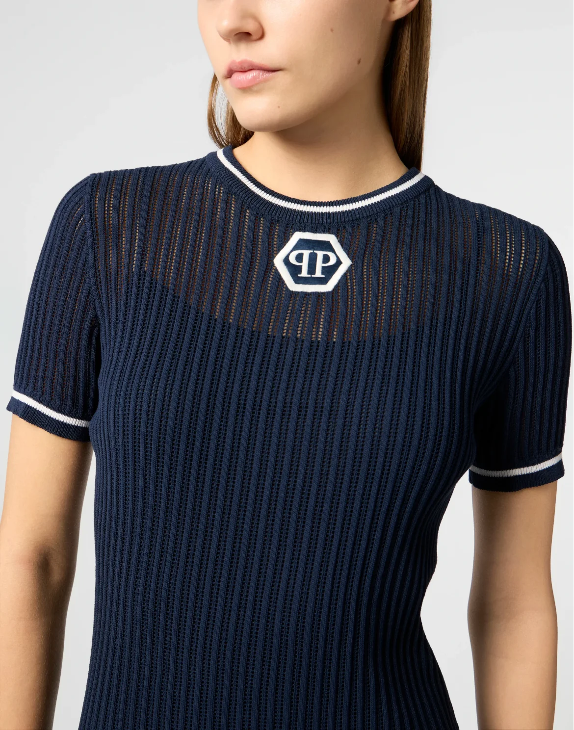 T-Shirt Dress Hexagon, цвет: Синий