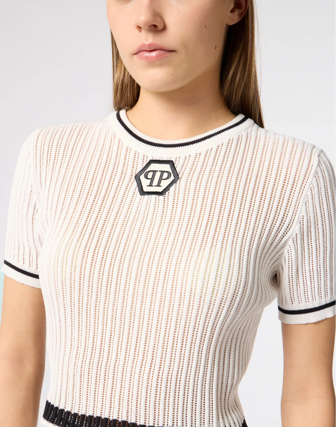 Sexy Pure Fit T-Shirt Hexagon, цвет: Белый