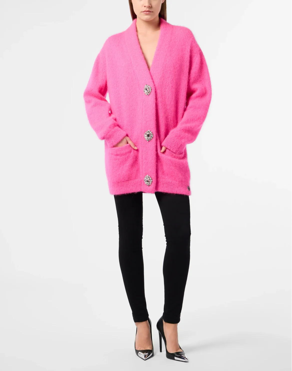 Cardigan Hexagon Fluo, цвет: Розовый