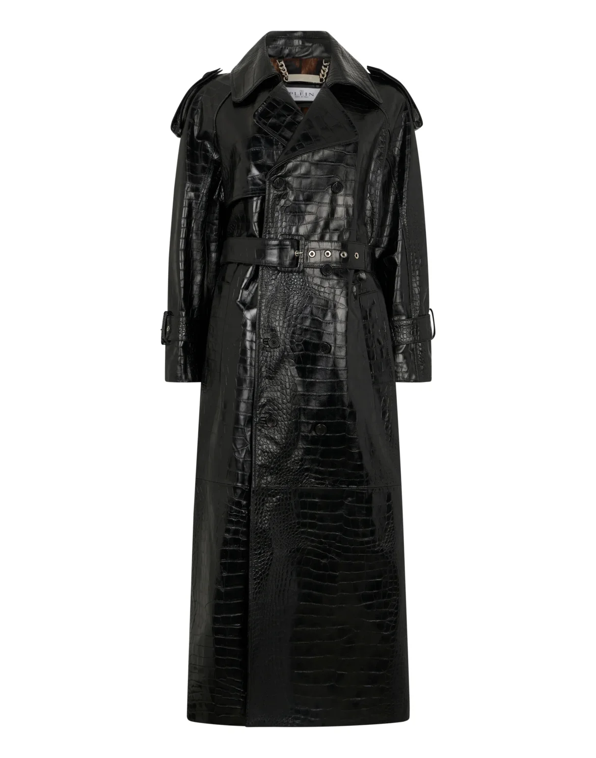Long Trench Coat Cocco, цвет: Черный