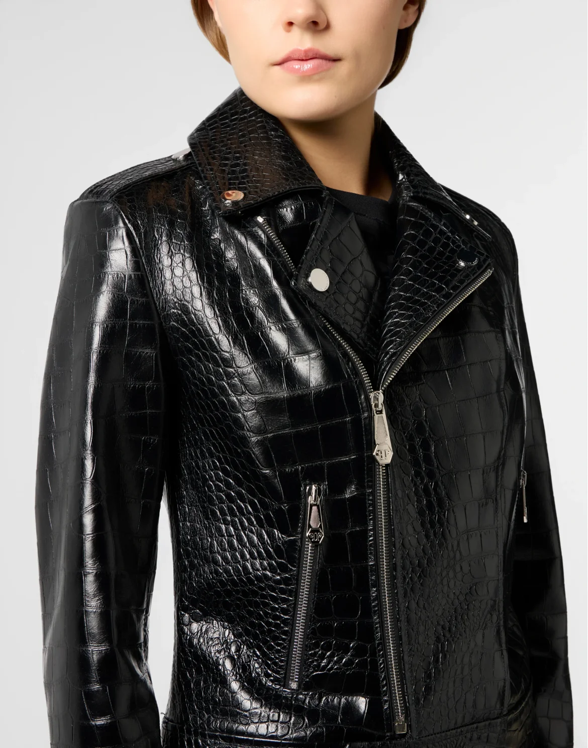 Biker Jacket Cocco, цвет: Черный
