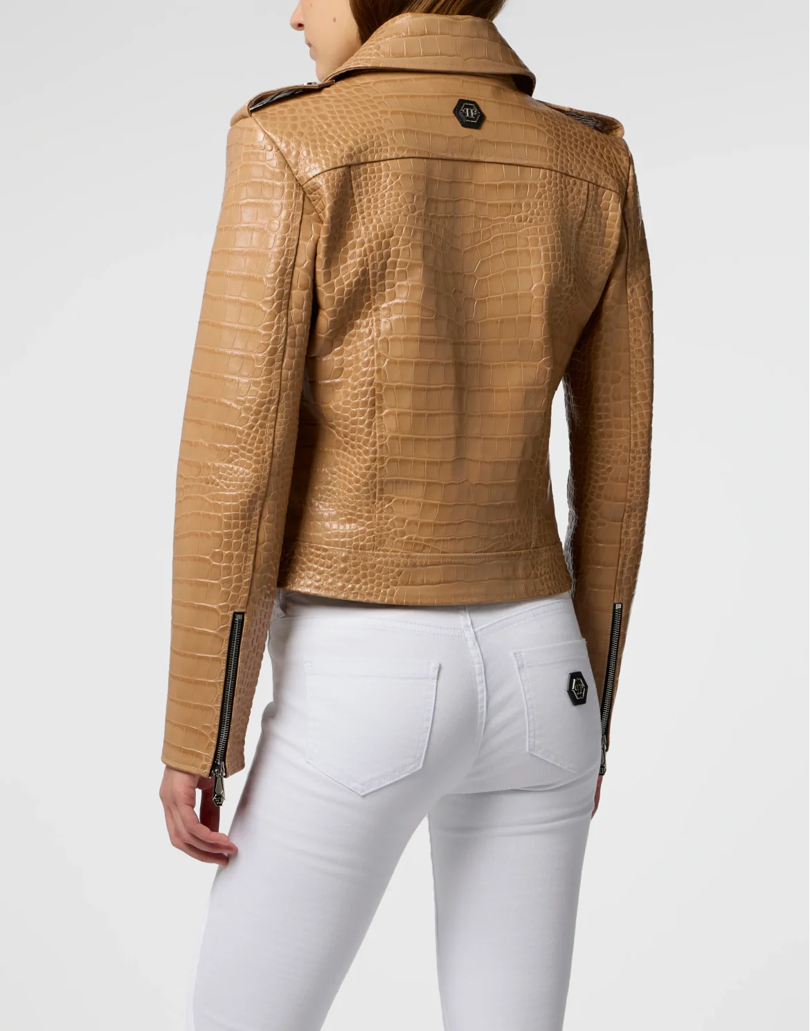 Biker Jacket Cocco, цвет: Бежевый