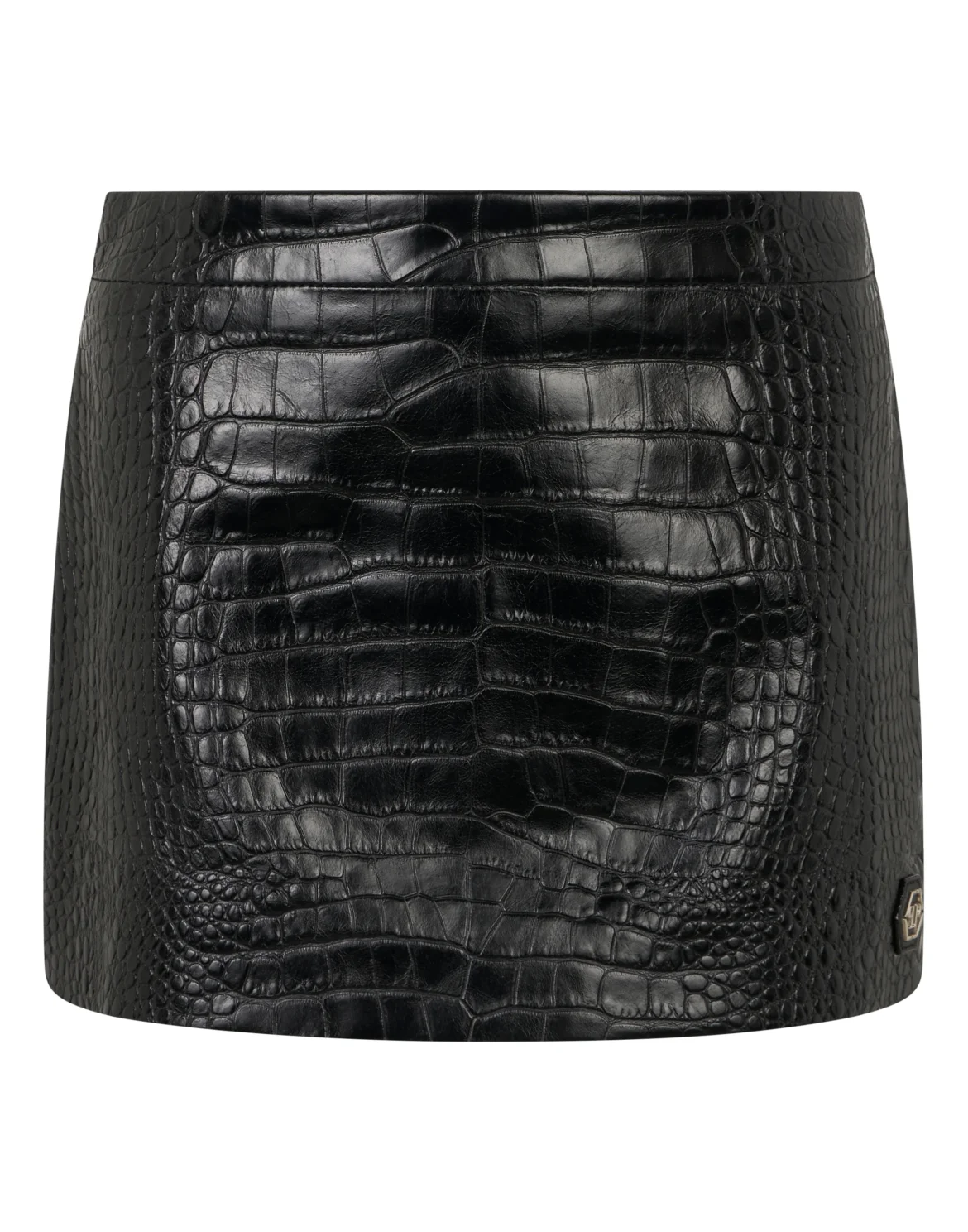 Leather Mini Skirt Cocco, цвет: Черный