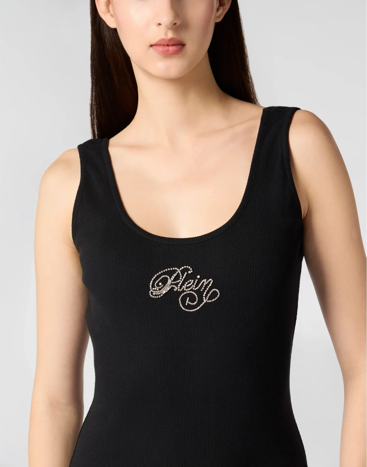 Mini Tank Dress Signature, цвет: Черный