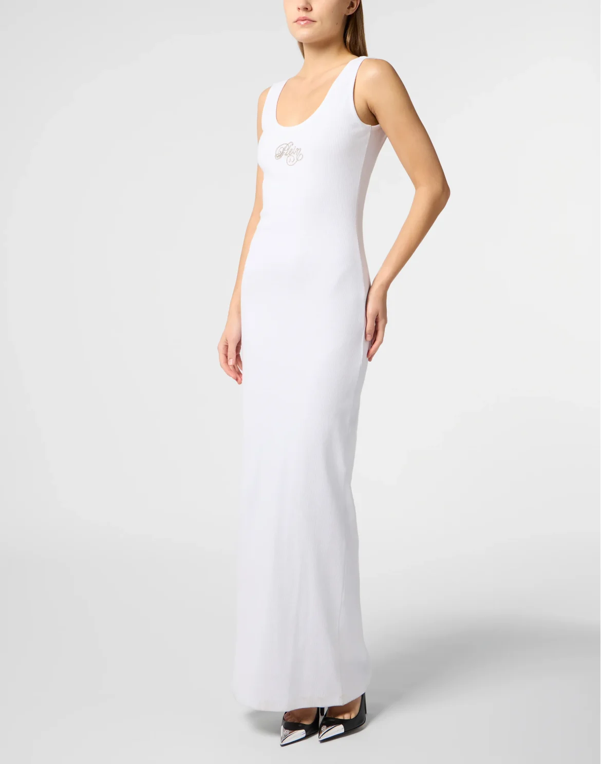 Maxi Tank Dress Signature, цвет: Белый