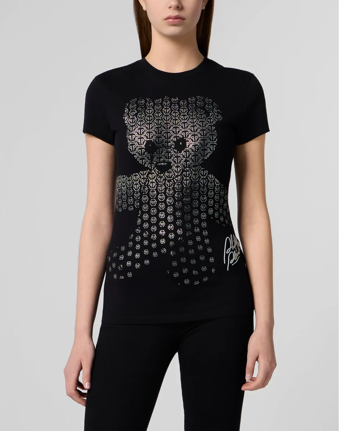 T-Shirt Sexy Pure Fit Teddy Teddy Bear, цвет: Черный
