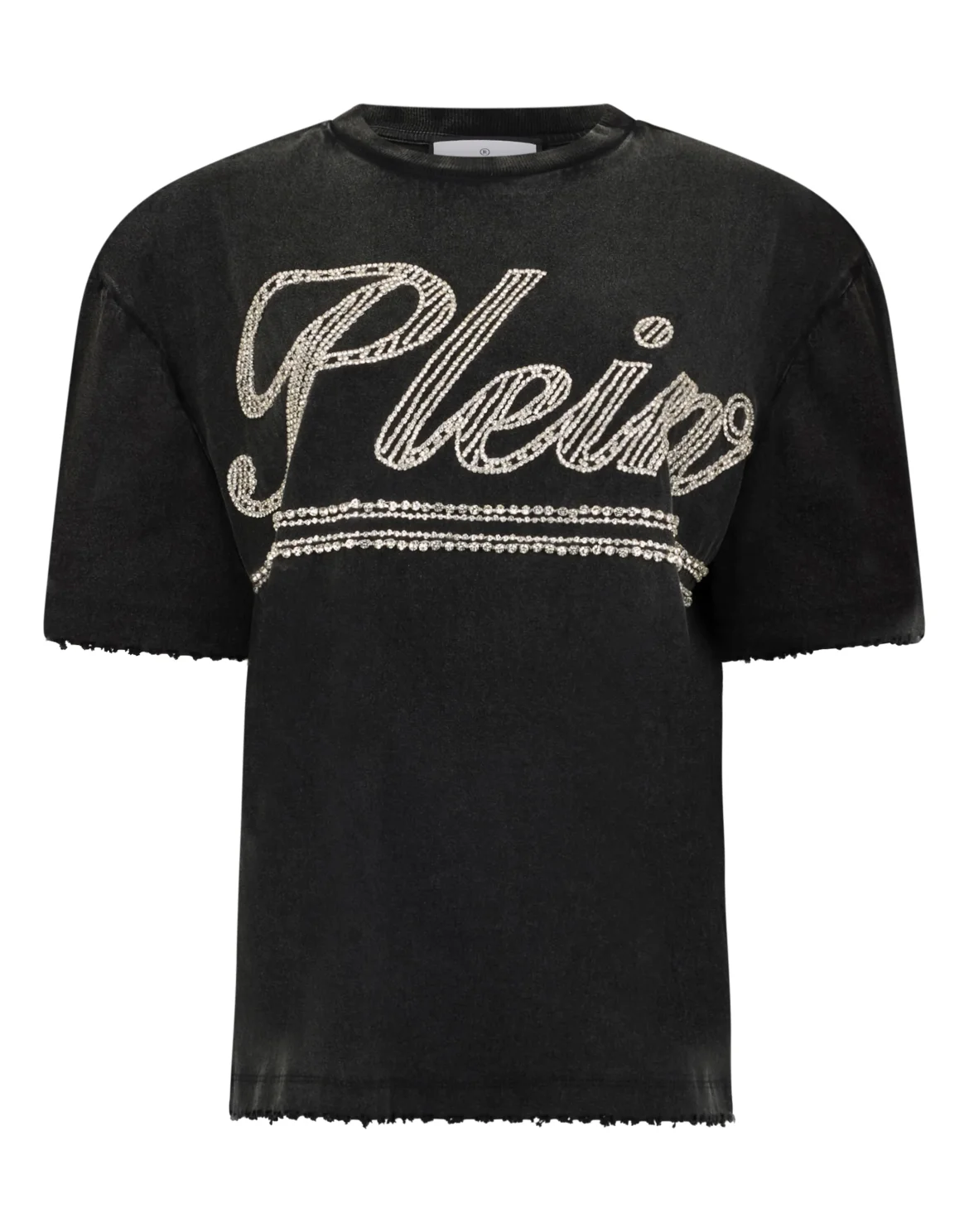 Man Fit T-Shirt Strass Signature, цвет: Черный