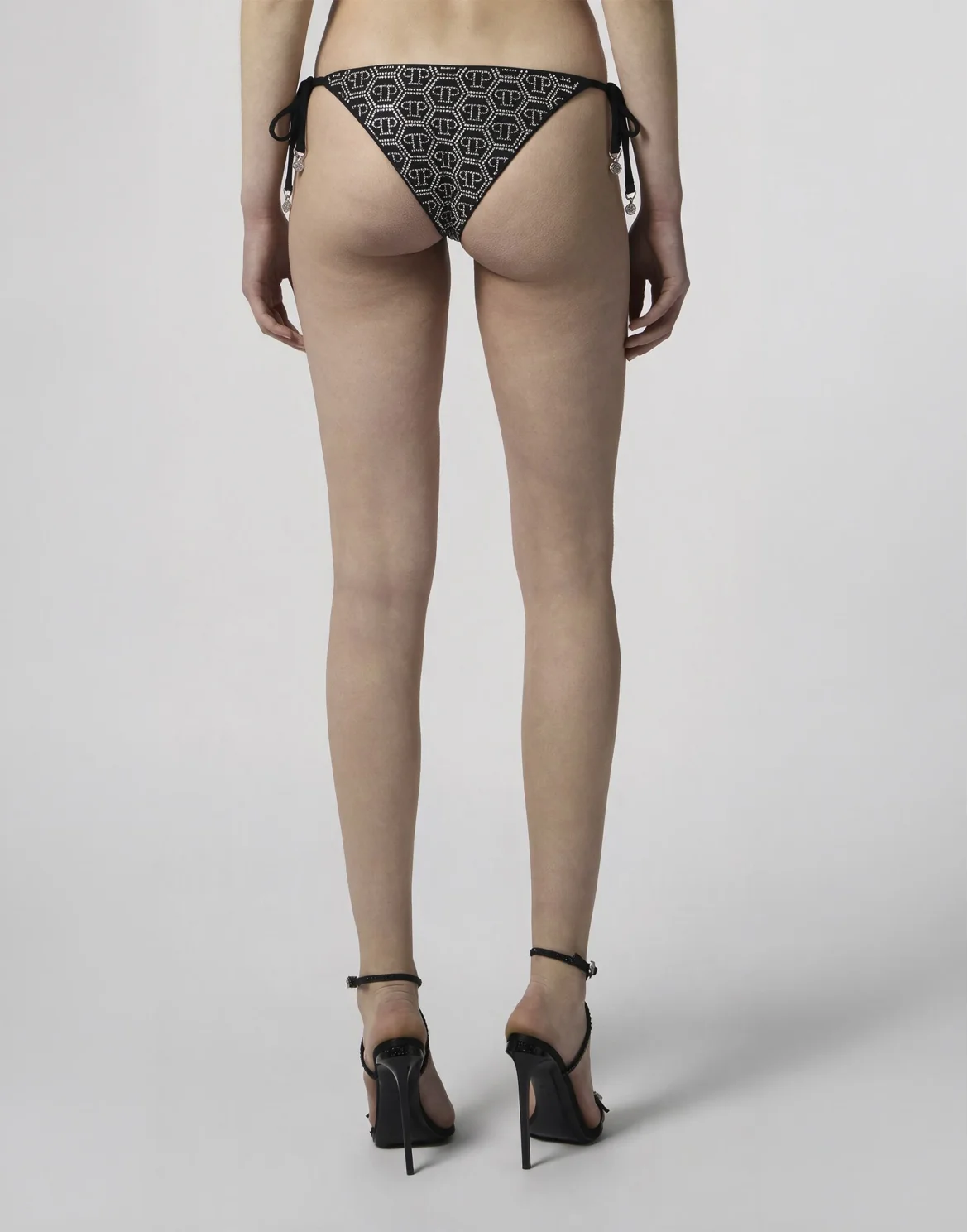 Swimming Brief Monogram Strass, цвет: Черный