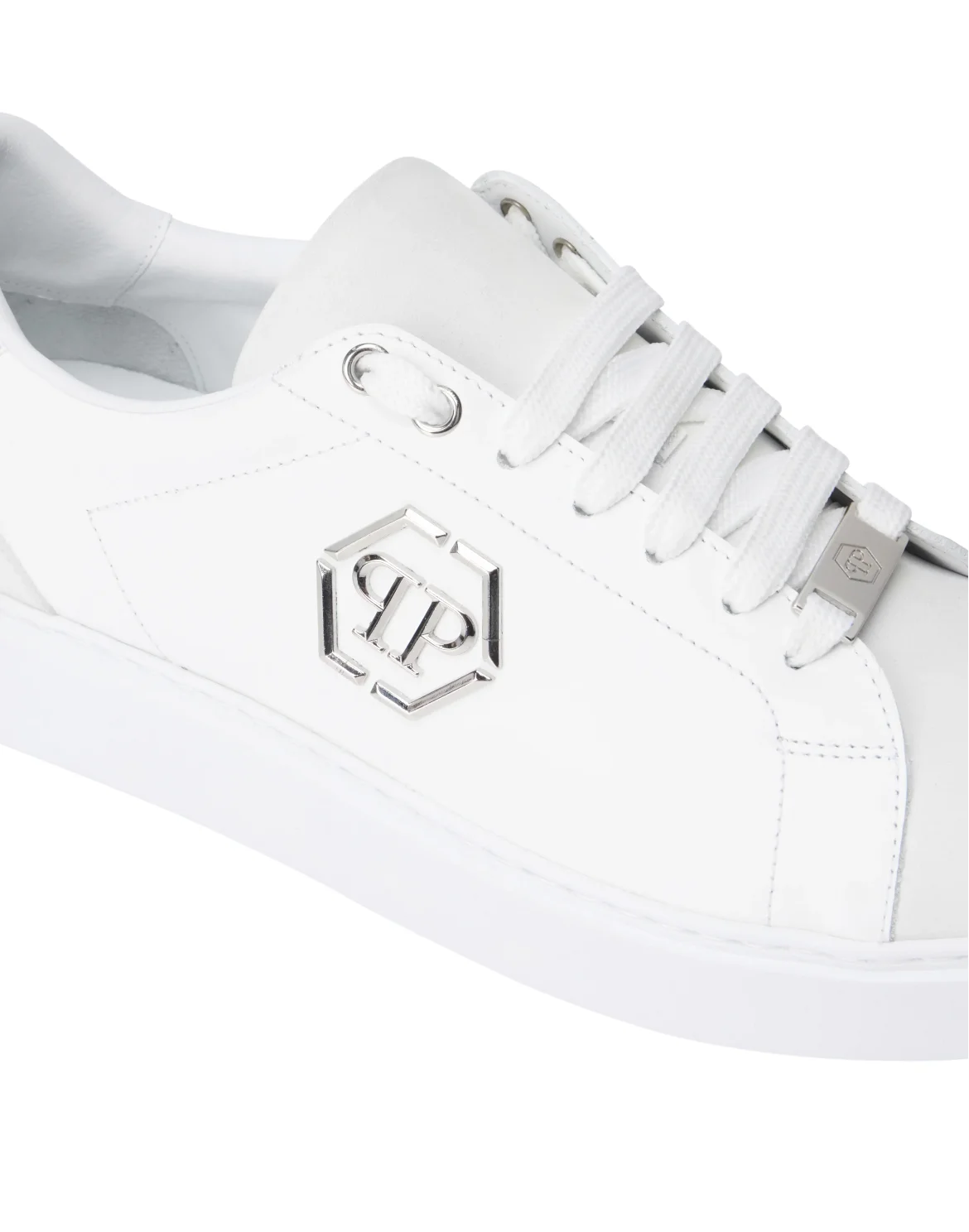 Low-Top Sneakers Hexagon, цвет: Белый