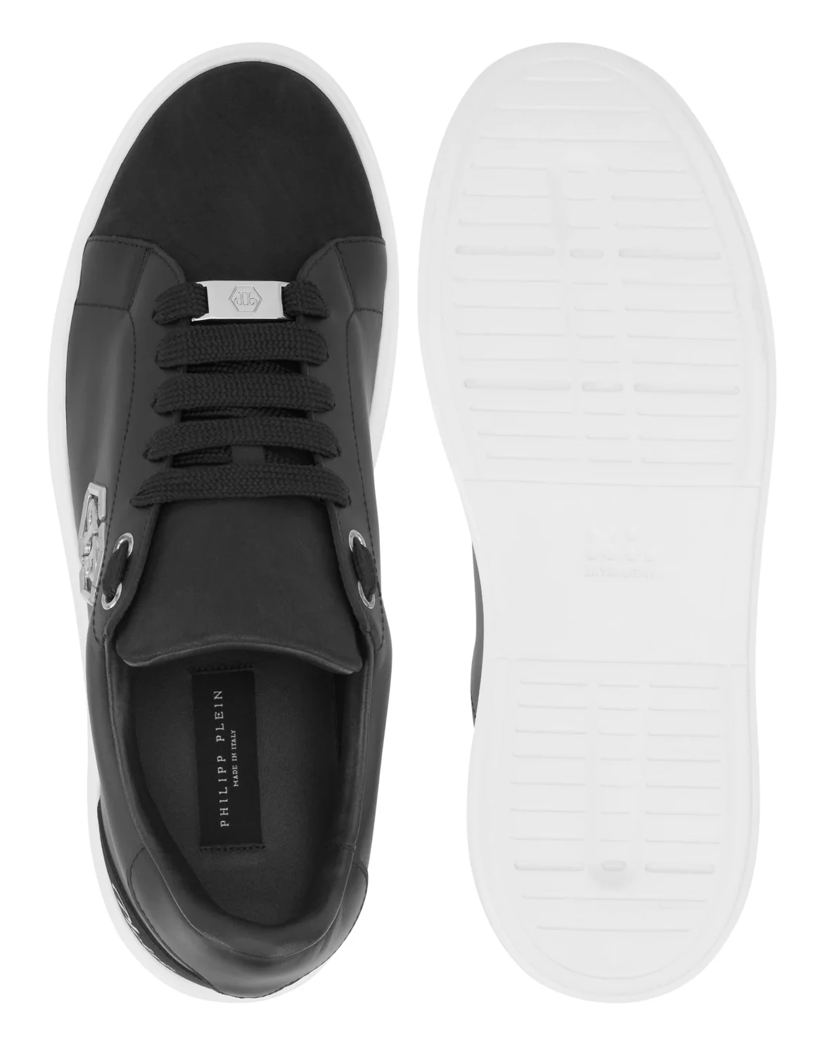 Low-Top Sneakers Hexagon, цвет: Черный