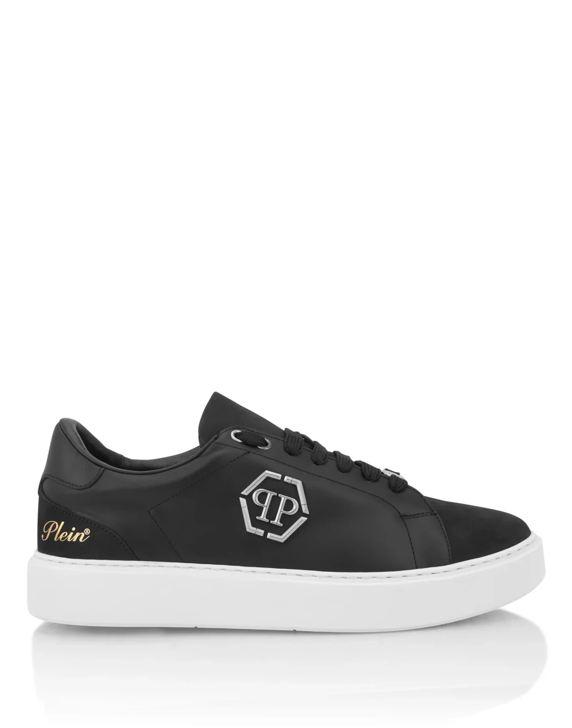 Low-Top Sneakers Hexagon, цвет: Черный