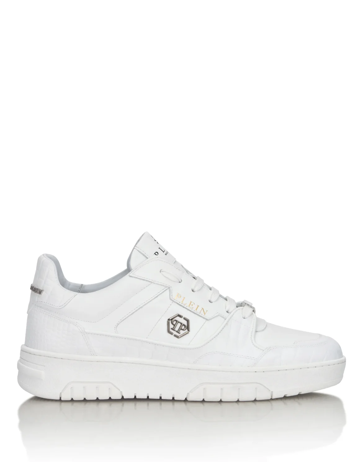 Low-Top Sneakers Nappa Cocco, цвет: Белый