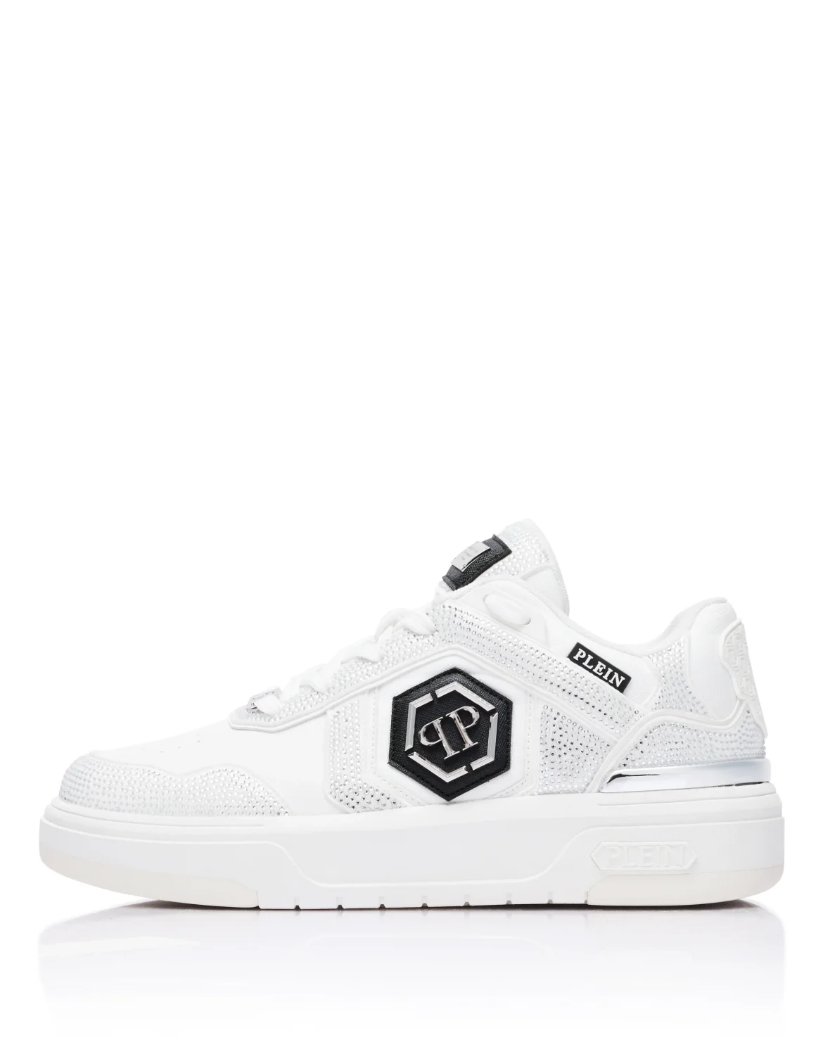 Low-Top Sneakers SK8R Strass, цвет: Белый
