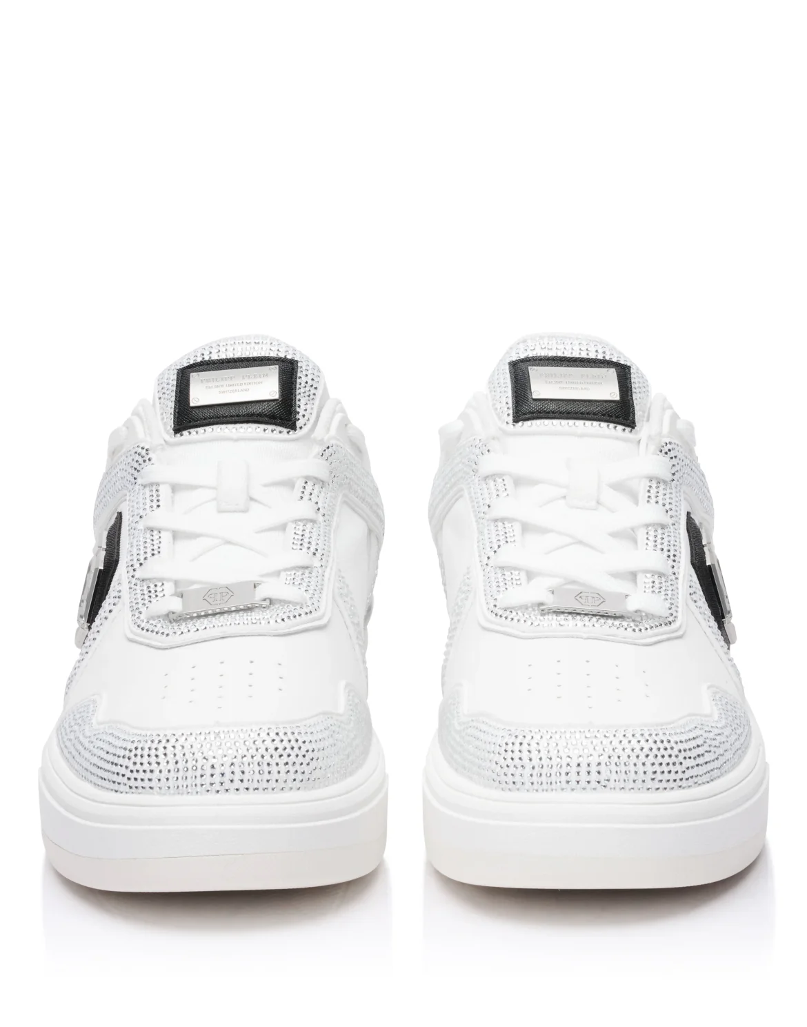 Low-Top Sneakers SK8R Strass, цвет: Белый