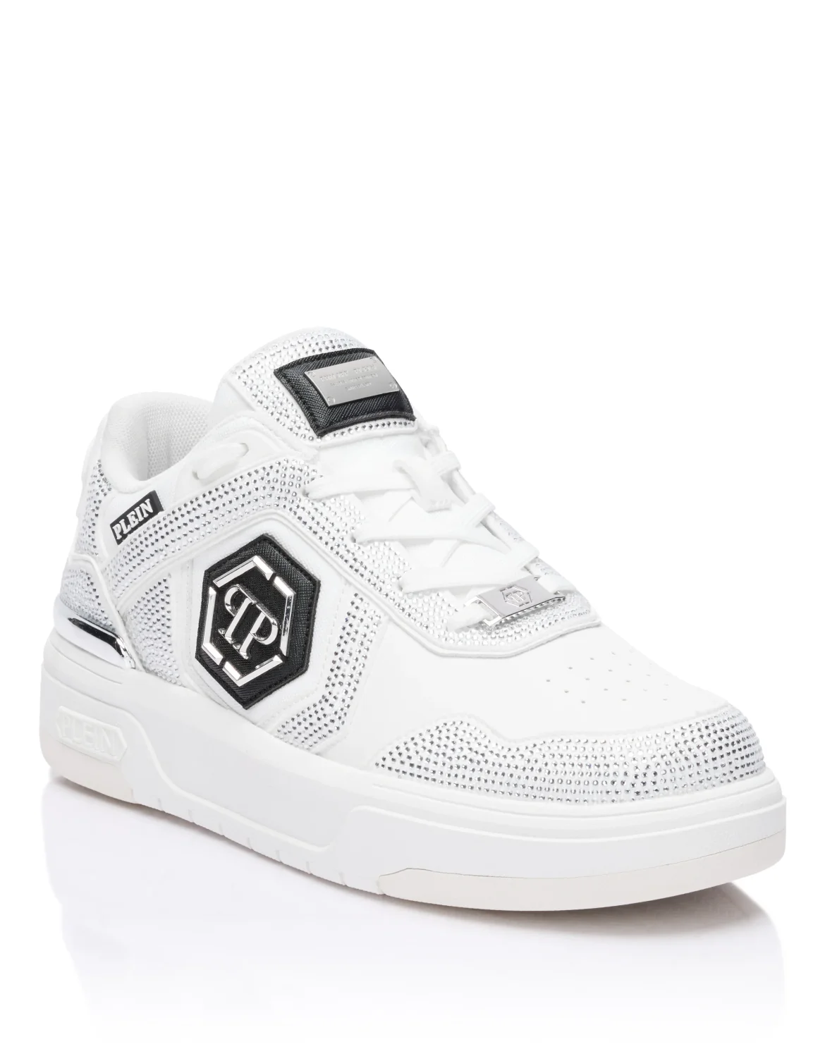 Low-Top Sneakers SK8R Strass, цвет: Белый