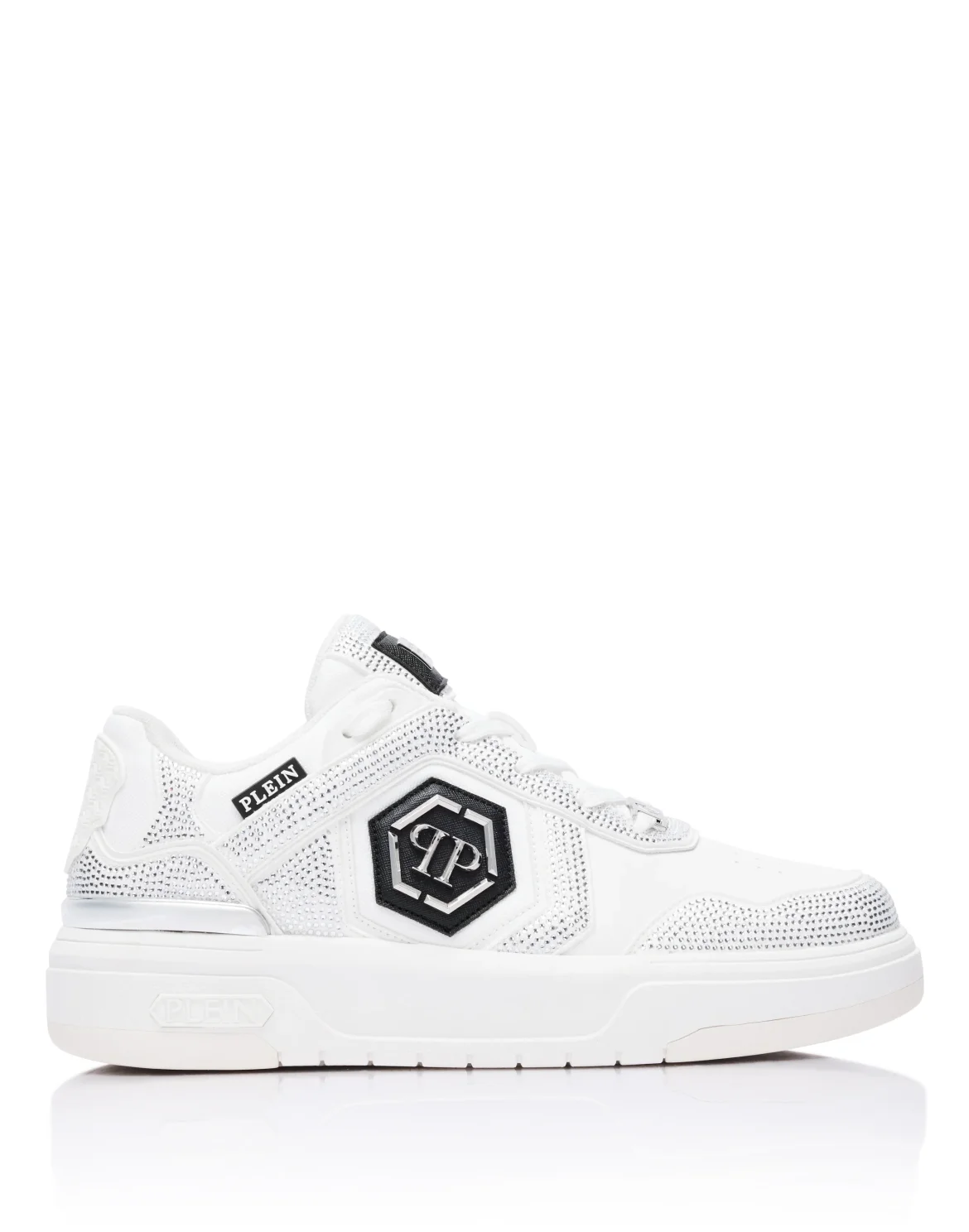 Low-Top Sneakers SK8R Strass, цвет: Белый