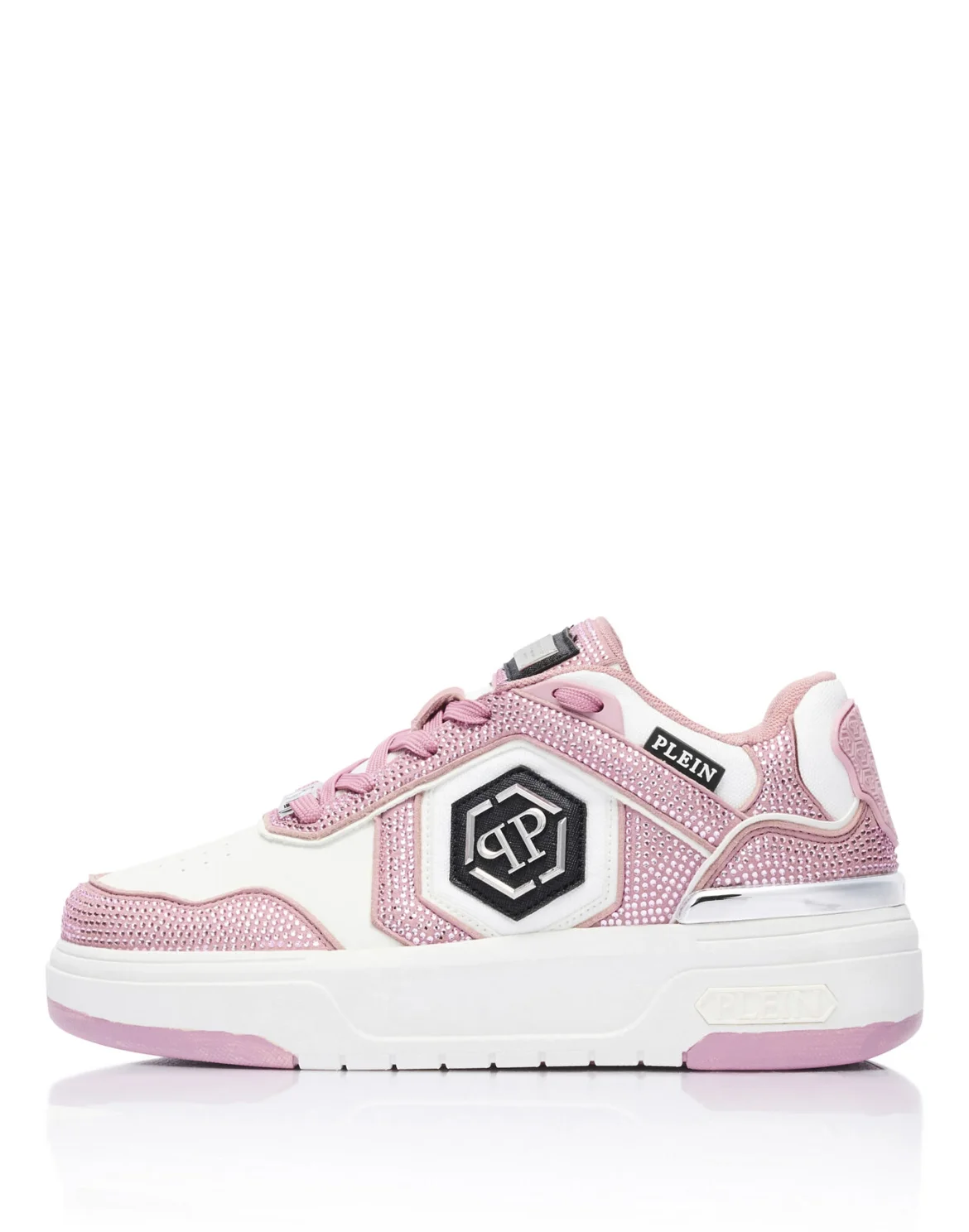 Low-Top Sneakers SK8R Strass, цвет: Розовый