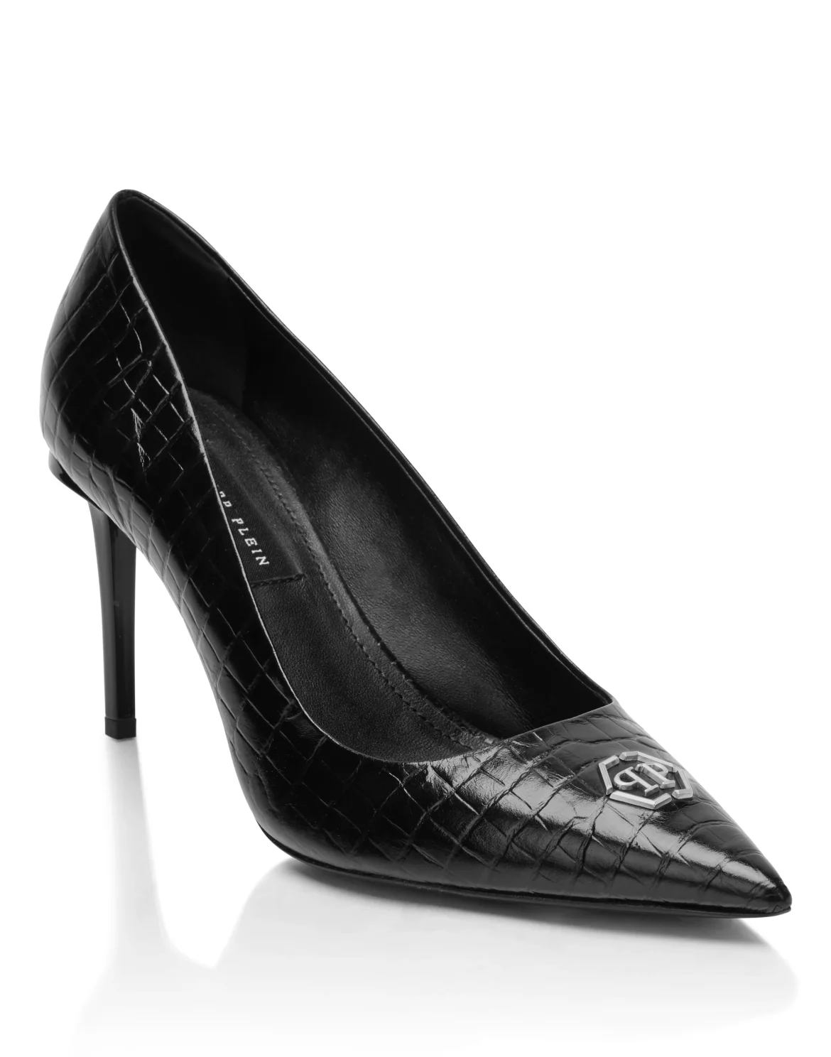 Cocco Print Decolette Mid Heels Hexagon 9, цвет: Черный