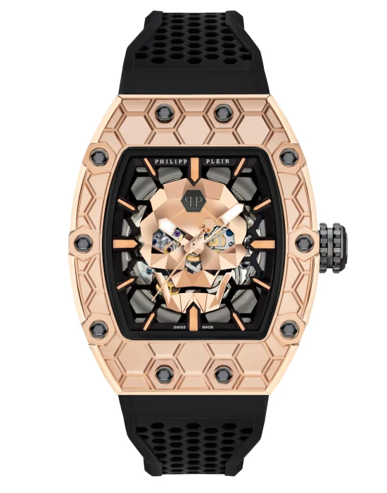 CRYPTO KING GOLD GOLIATH WATCH